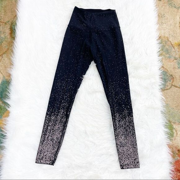 Beyond Yoga Pants - Beyond Yoga Alloy Gunmetal Ombré High Waist Midi Leggings